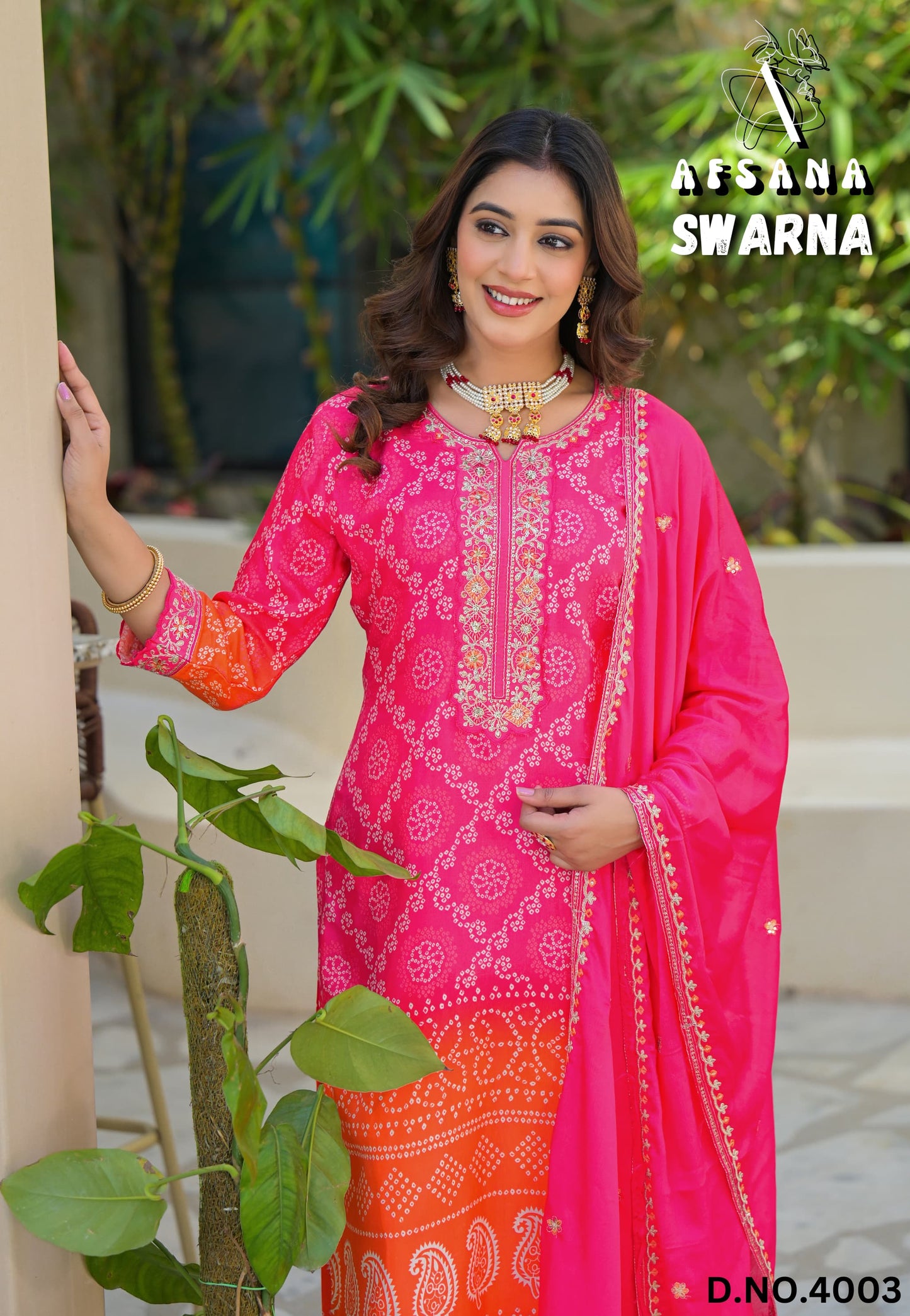 Swarna By Afsana Viscose Embroidery